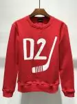 dsquared2 2019 sweatshirt d2 hockey player red ds281